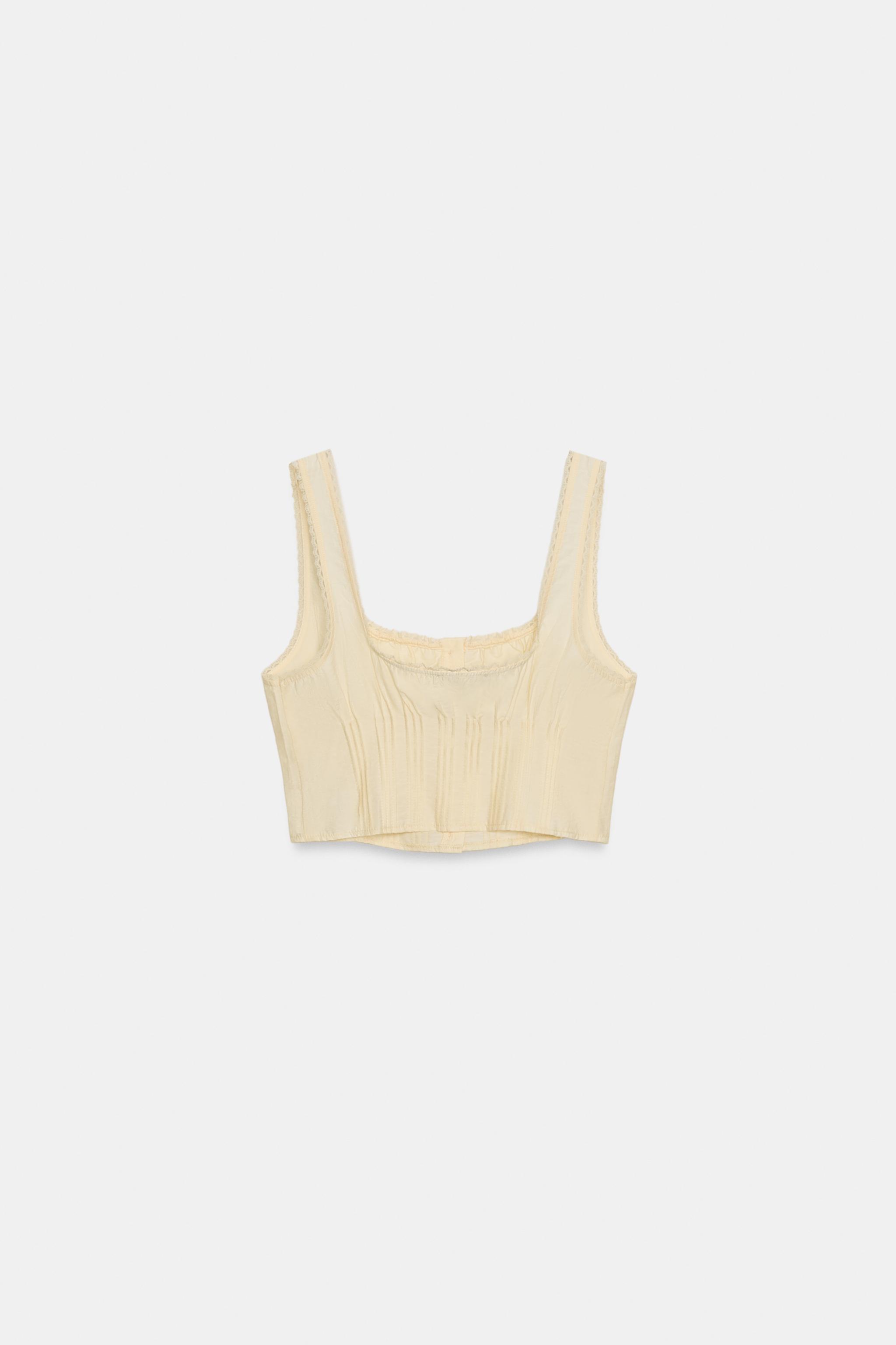 LACE CROP TOP
